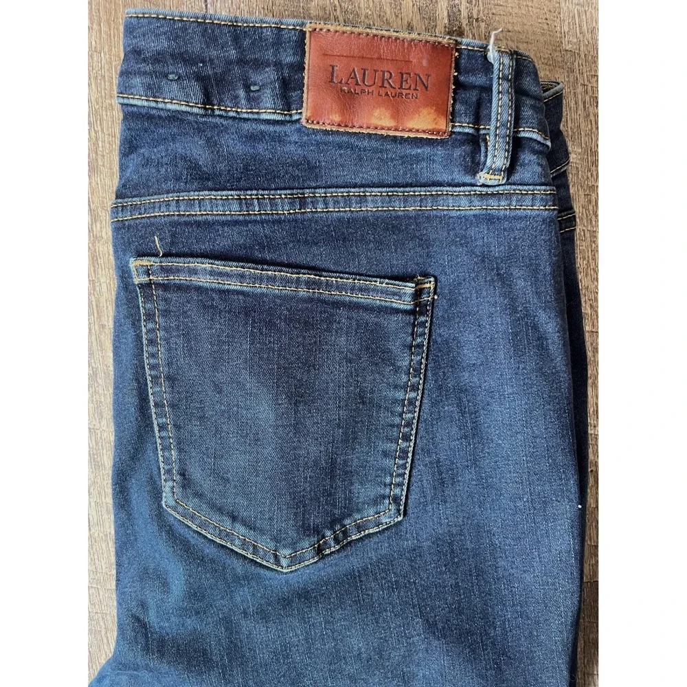 Lauren Ralph Lauren Women's‎ Premier Skinny Jeans size 14W